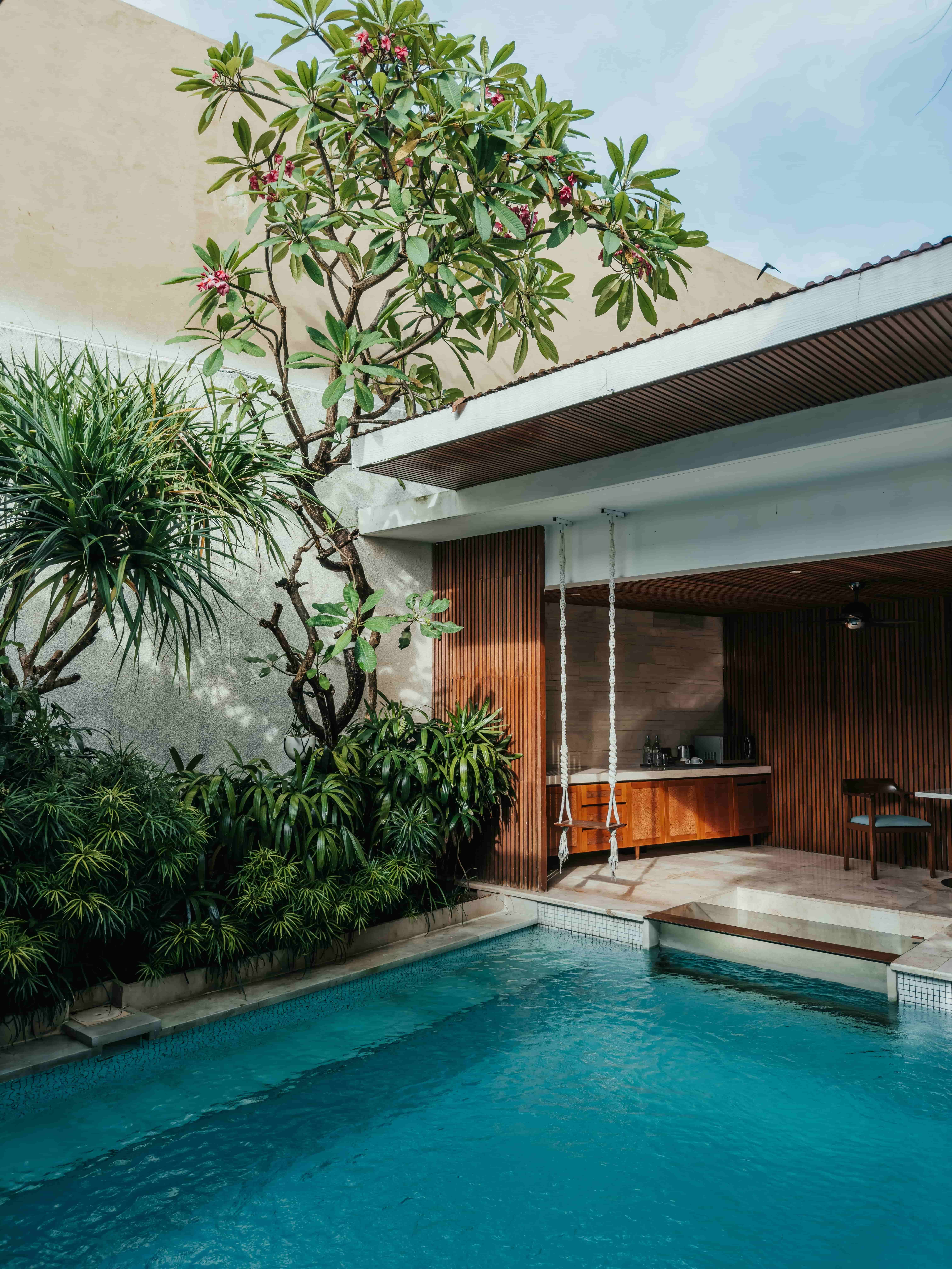 Royal villa with car and garden slide-1